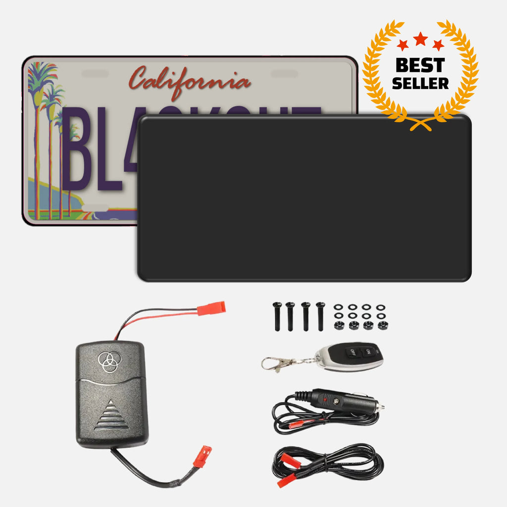 Official ShadowsPlate™ License Plate Cover - USA/Canada Car
